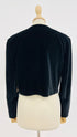 Bolero velluto nero