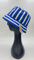 Bucket hat a righe