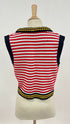 Gilet maglia a righe