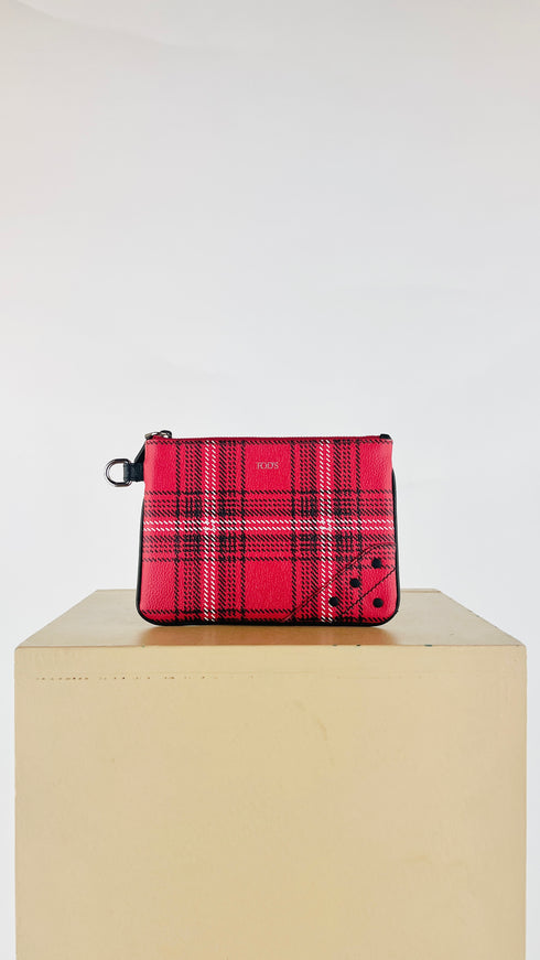 Mini pochette tartan