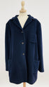 Cappotto in lana-angora