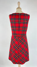 Abito corto tartan Luisa Spagnoli