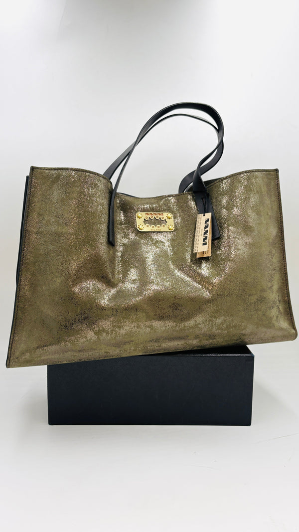 Borsa “Florida” laminata con cartellino