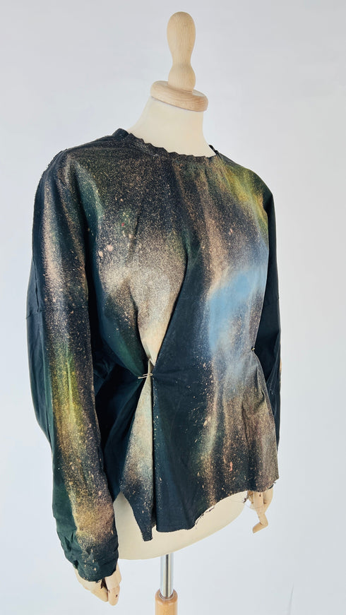 Blusa destrutturata