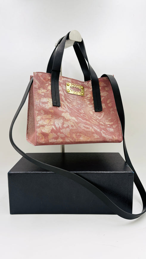 Borsa “Oregon” rosa con cartellino