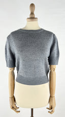 Maglia corta in lana Jil Sander