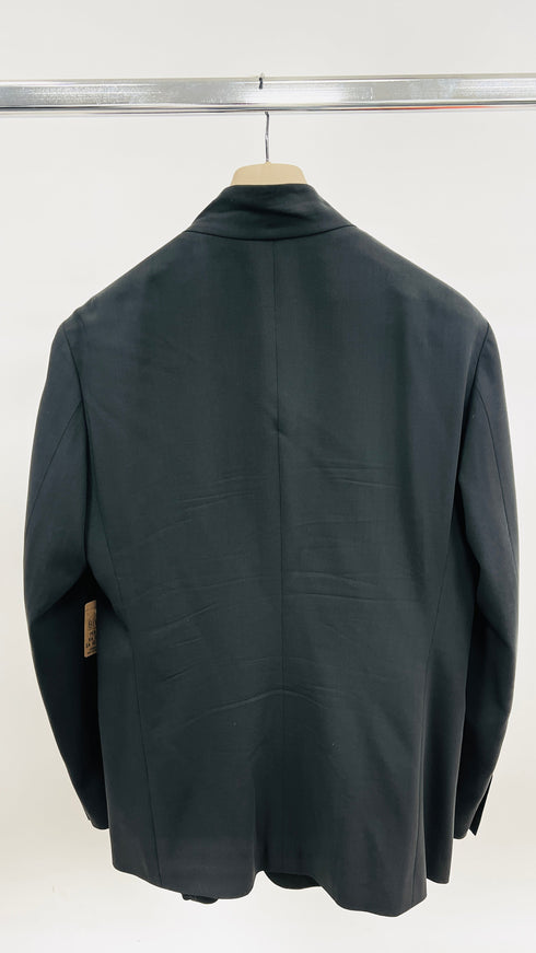 Blazer in lana antracite