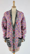 Cardigan lungo multicolor