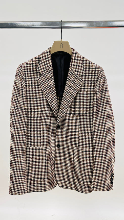 Blazer lana pied de poule