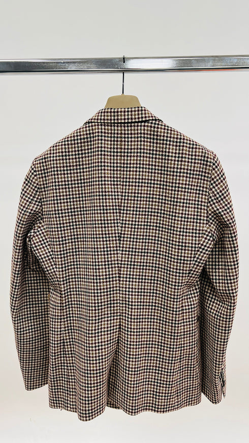 Blazer lana pied de poule