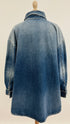 Giacca oversized in denim