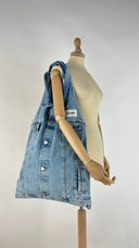 Borsa Alia big denim chiaro Facon jacmin