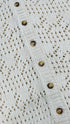 Cardigan uncinetto in cotone