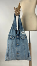 Borsa Alia big denim chiaro Facon jacmin