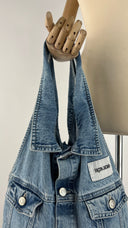 Borsa Alia big denim chiaro Facon jacmin
