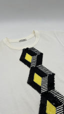 T-shirt fantasia paillettes Miu Miu