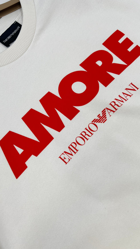 Felpa cotone "Amore"