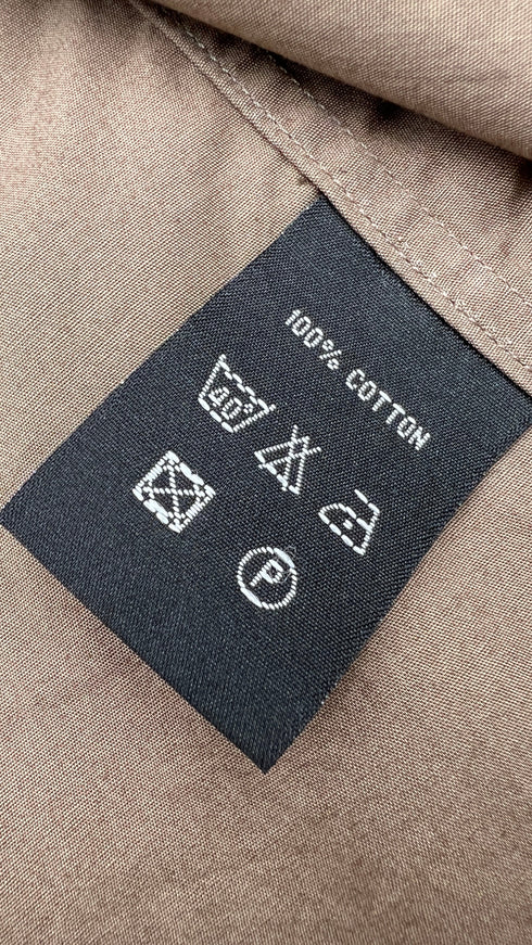 Camicia in cotone ricamata