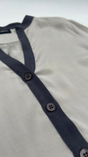 Camicia seta scollo V HERNO