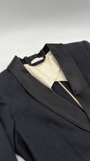 Blazer smoking color nero FORTE FORTE