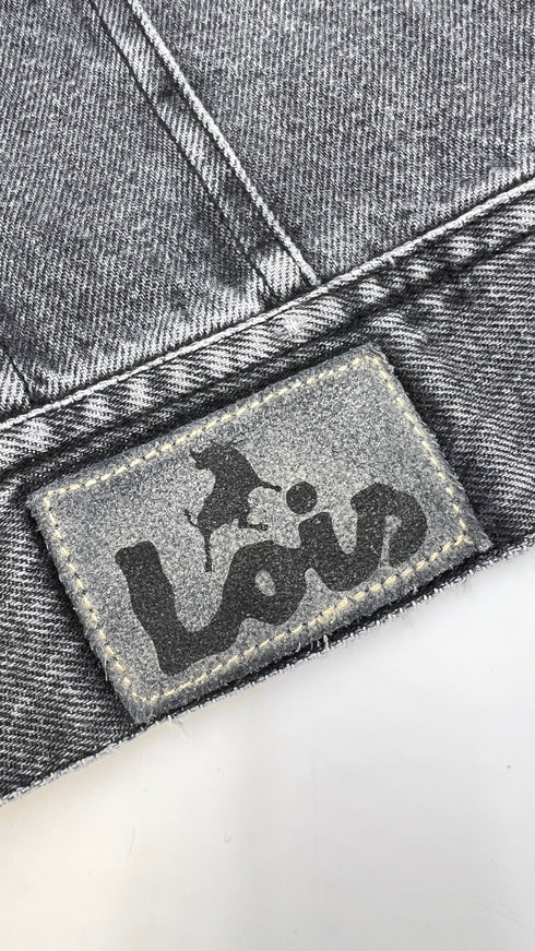 Giacca corta in denim