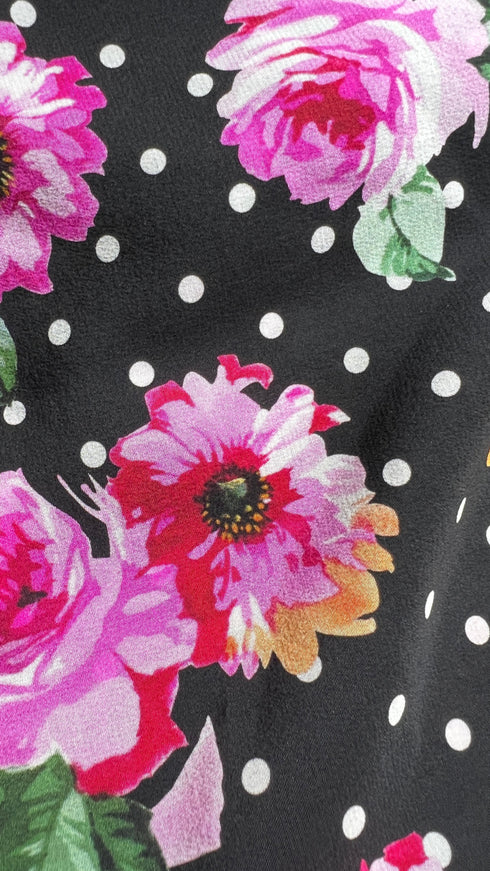 Blusa stampa patchwork