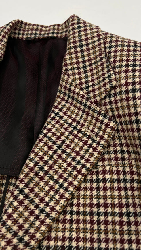 Blazer lana pied de poule