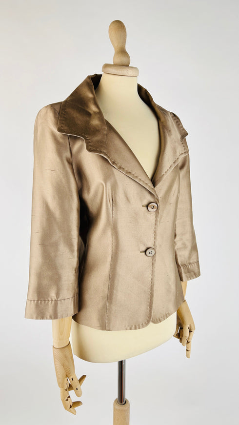 Giacca in seta cotone