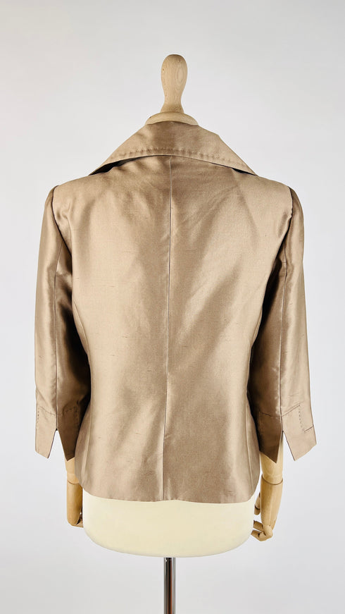 Giacca in seta cotone