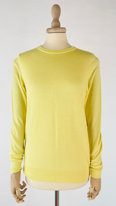 Maglia girocollo in lana