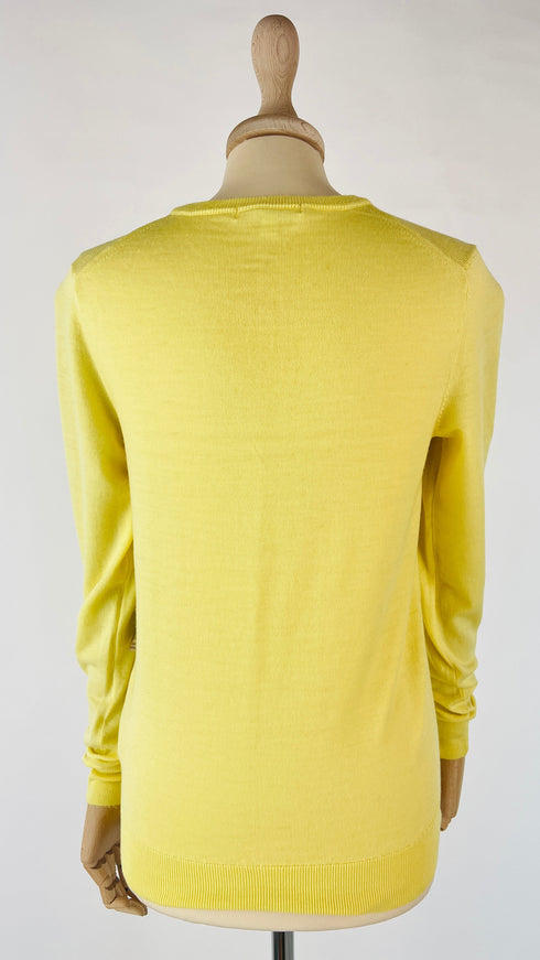 Maglia girocollo in lana