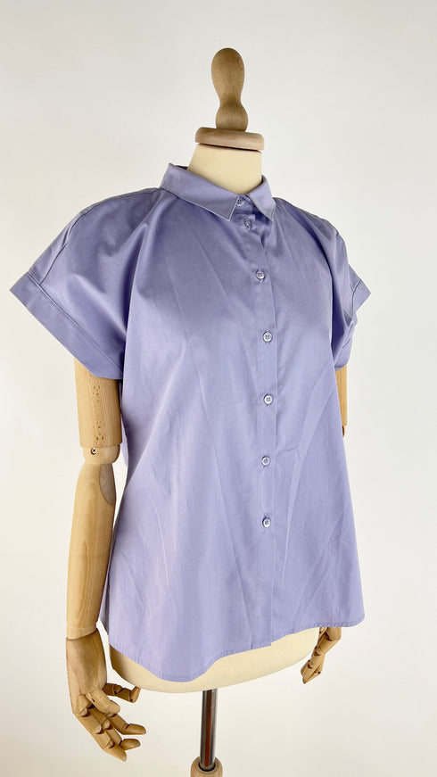 Camicia a maniche corte a kimono