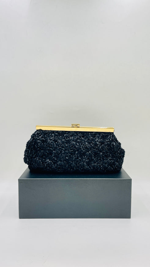 Pochette in raffia