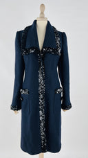 Cappotto progili paillettes DOLCE&GABBANA