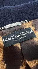 Cappotto progili paillettes DOLCE&GABBANA