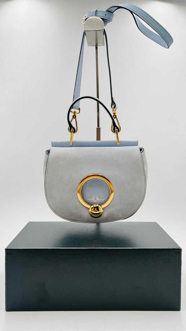Borsa a tracolla azzurra