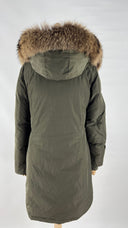 Parka bordo pelliccia WOOLRICH