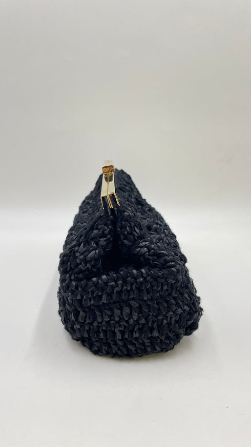 Pochette in raffia