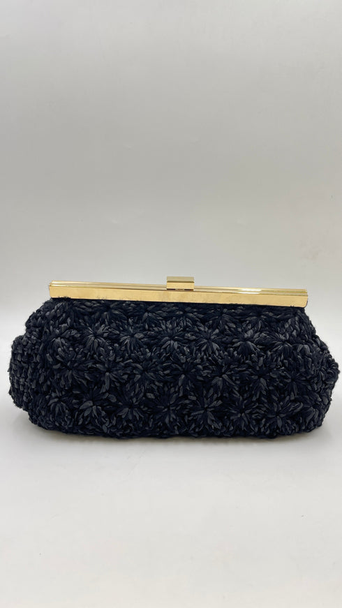 Pochette in raffia