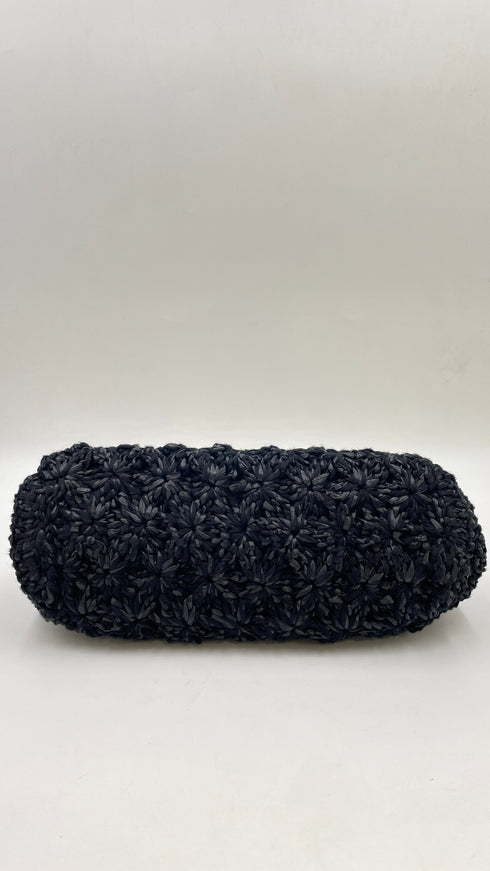 Pochette in raffia