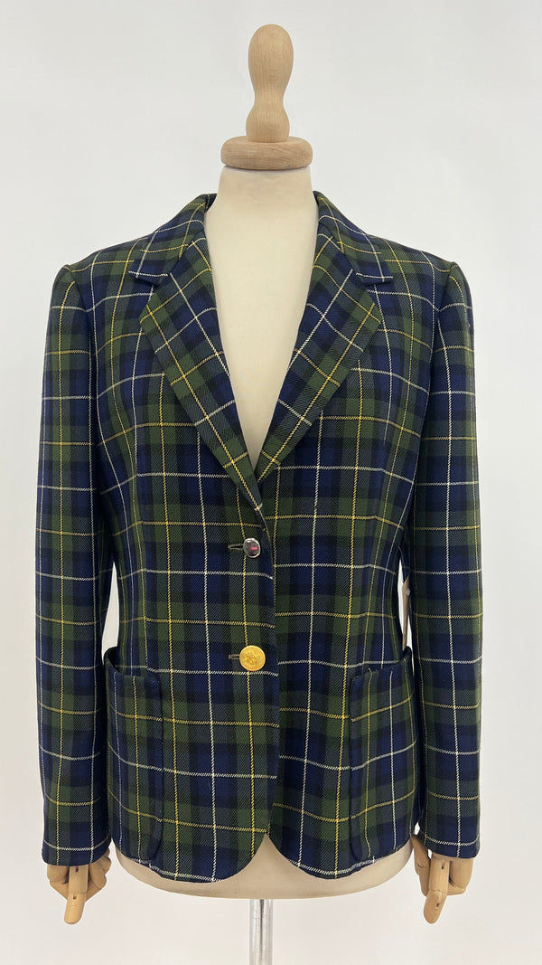 Blazer tartant