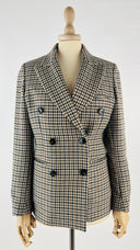 Blazer doppio petto in lana Ql2