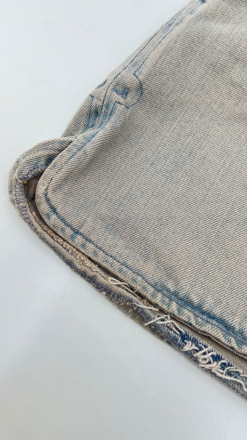Mini gonna in denim