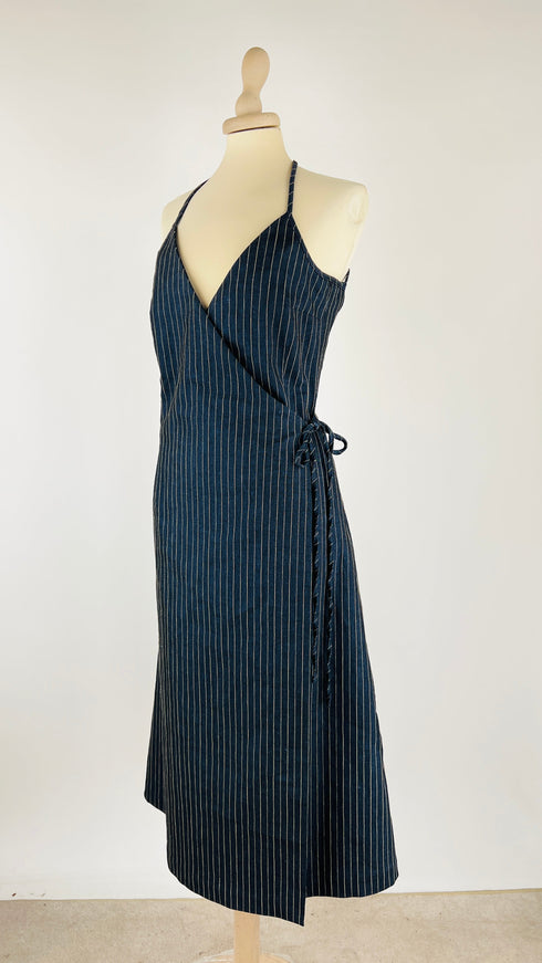 Abito gessato a portafoglio