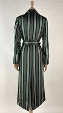 Cappotto a righe Emporio Armani