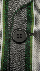Cappotto a righe Emporio Armani