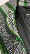 Cappotto a righe Emporio Armani