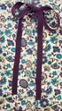 Top ricamo strass e paillettes