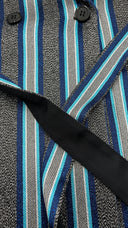 Cappotto a righe Emporio Armani