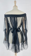 Blusa off shoulder Givenchy